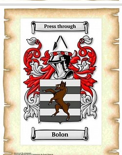 Bolon Family Crest