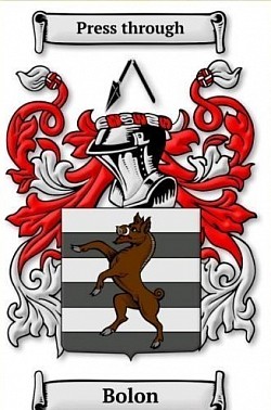 Bolon Family Crest Scotland